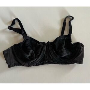 BALI Flower 0180 2-Ply Full Coverage Underwire Black Bra 36B